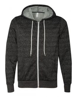 BELLA + CANVAS-Unisex Sponge Fleece Full-Zip Hoodie-3739